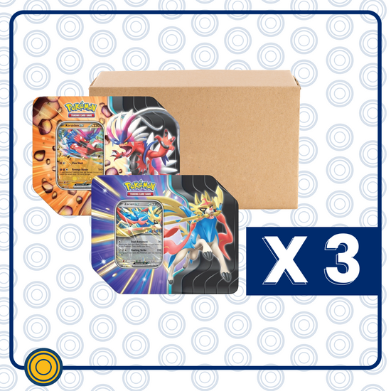 Slashing Legends Case Tin - Zacian ex / Koraidon ex