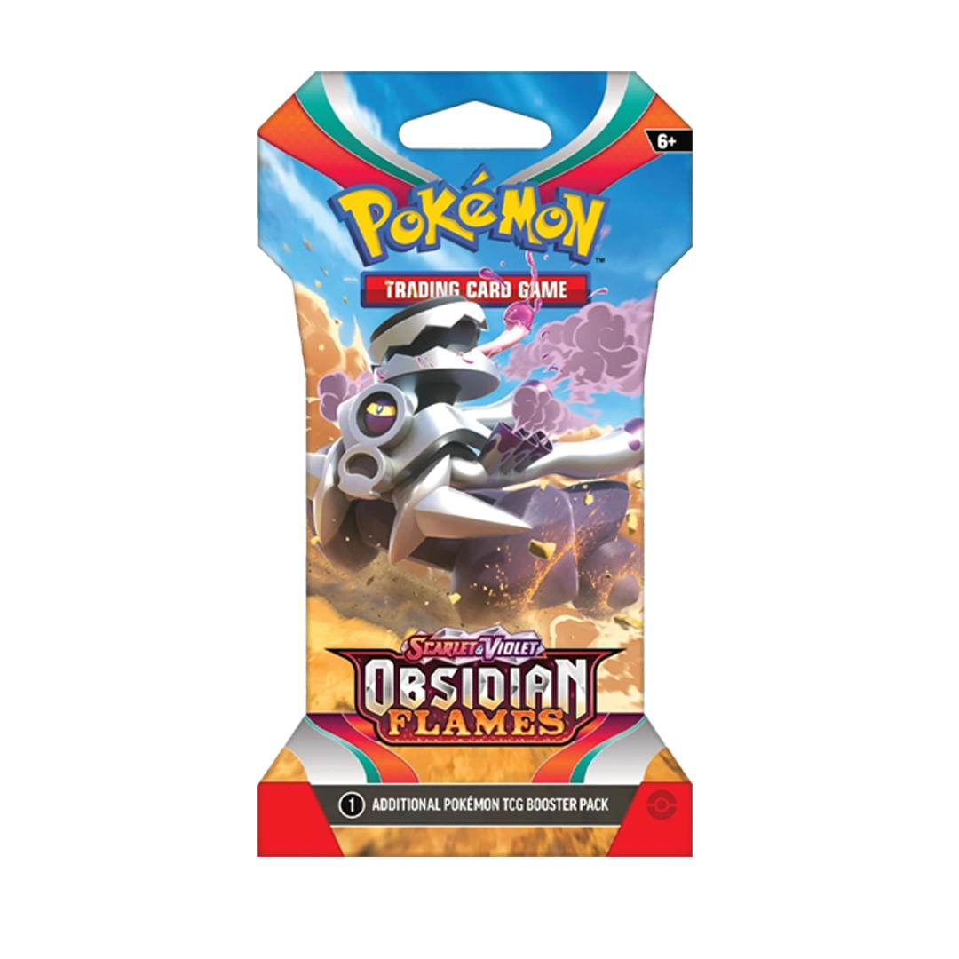 Sleeved Booster - Obsidian Flames-Kantocards