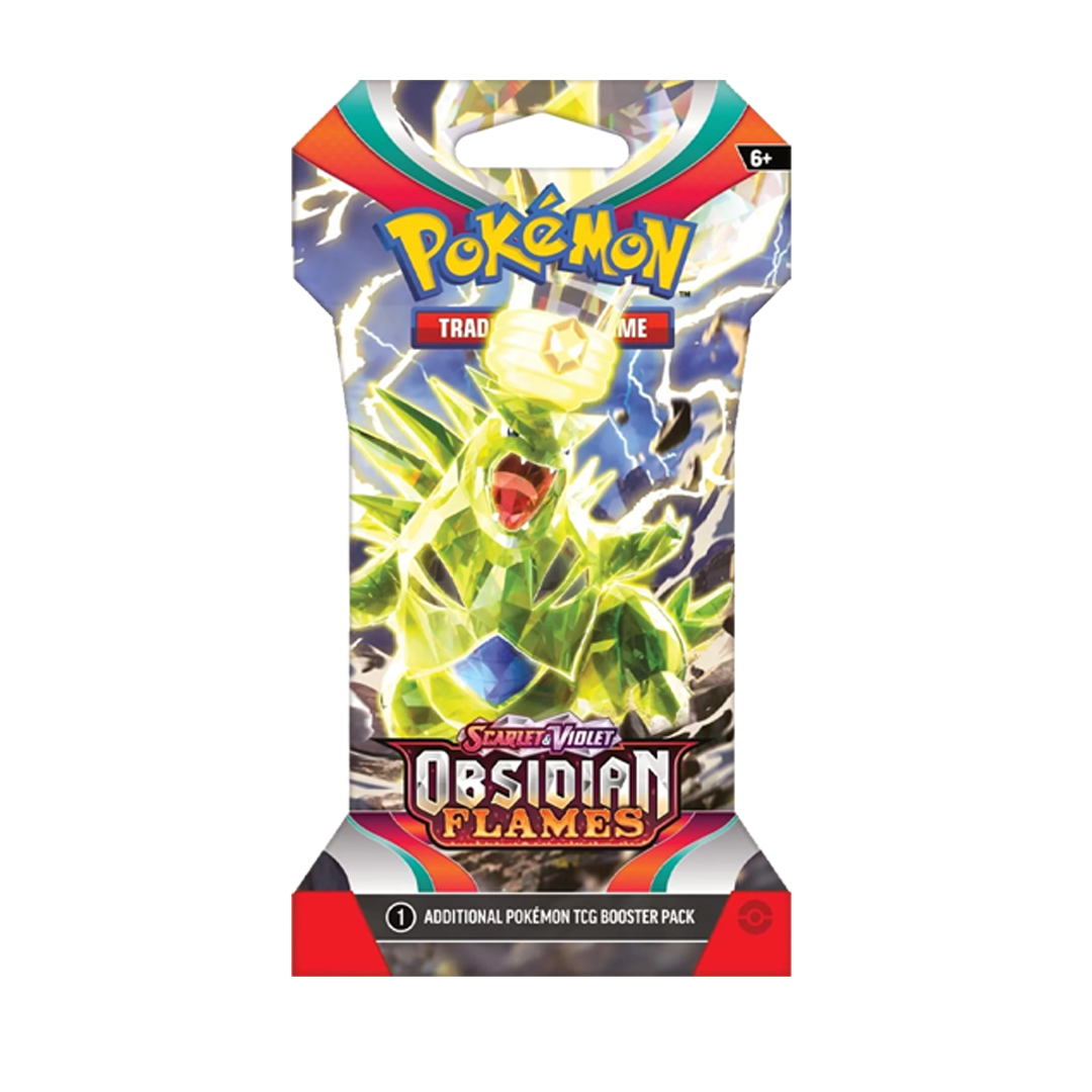 Sleeved Booster - Obsidian Flames-Kantocards