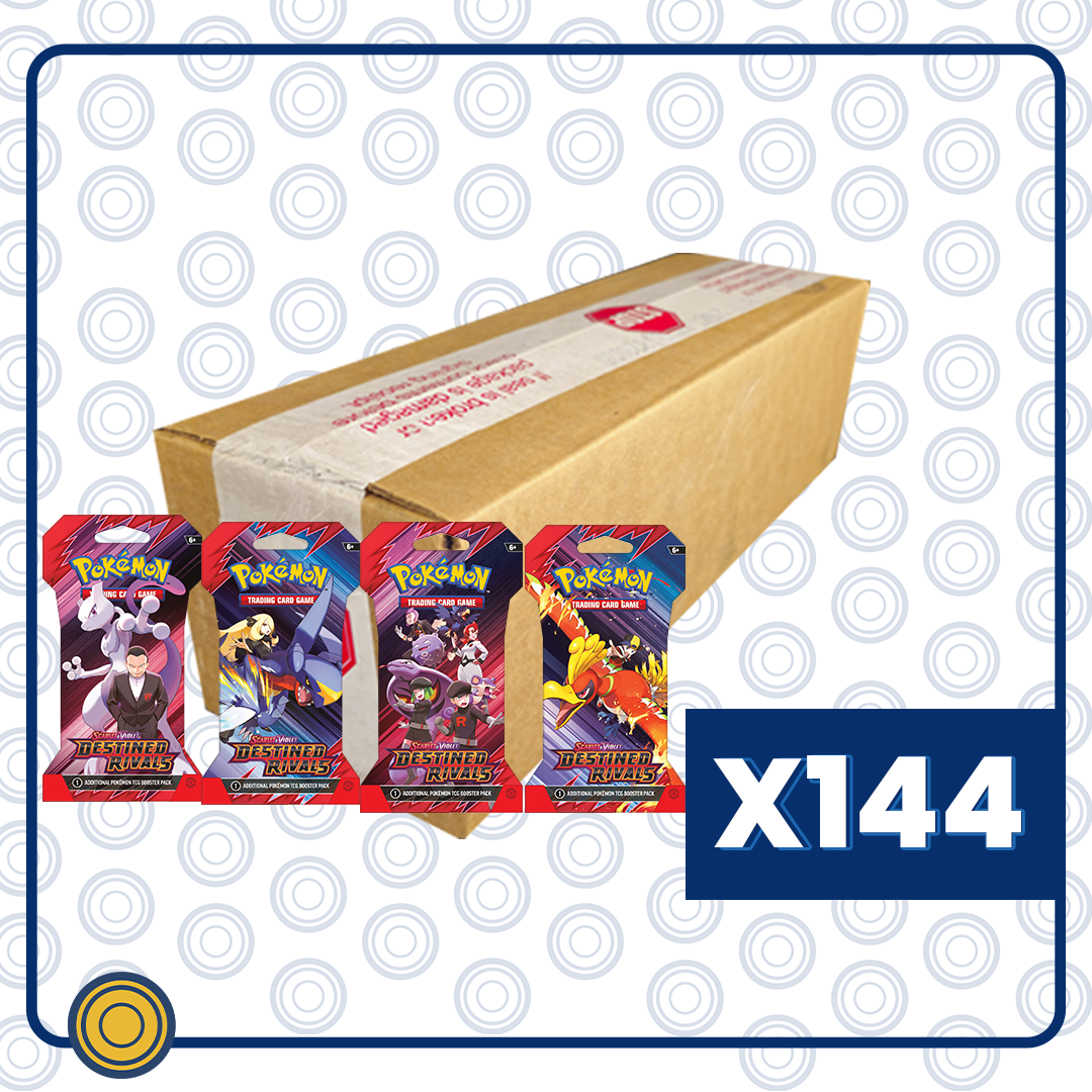 CASE Sleeved Booster Destined Rivals - Español