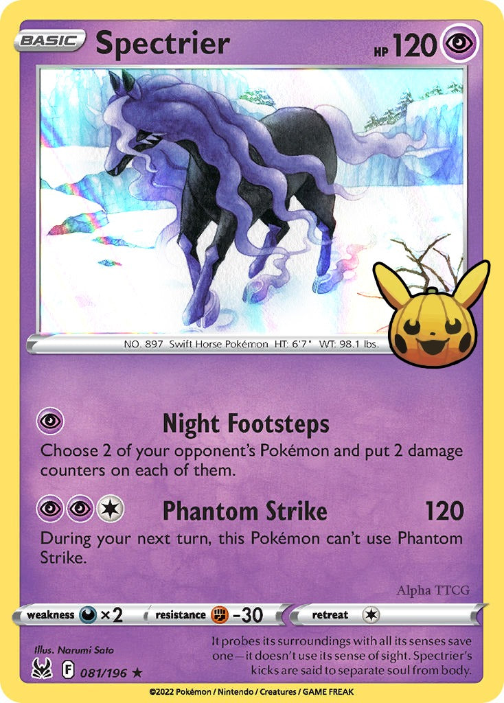 Spectrier 081/196 - Rare Holo - Trick or Trade 2023