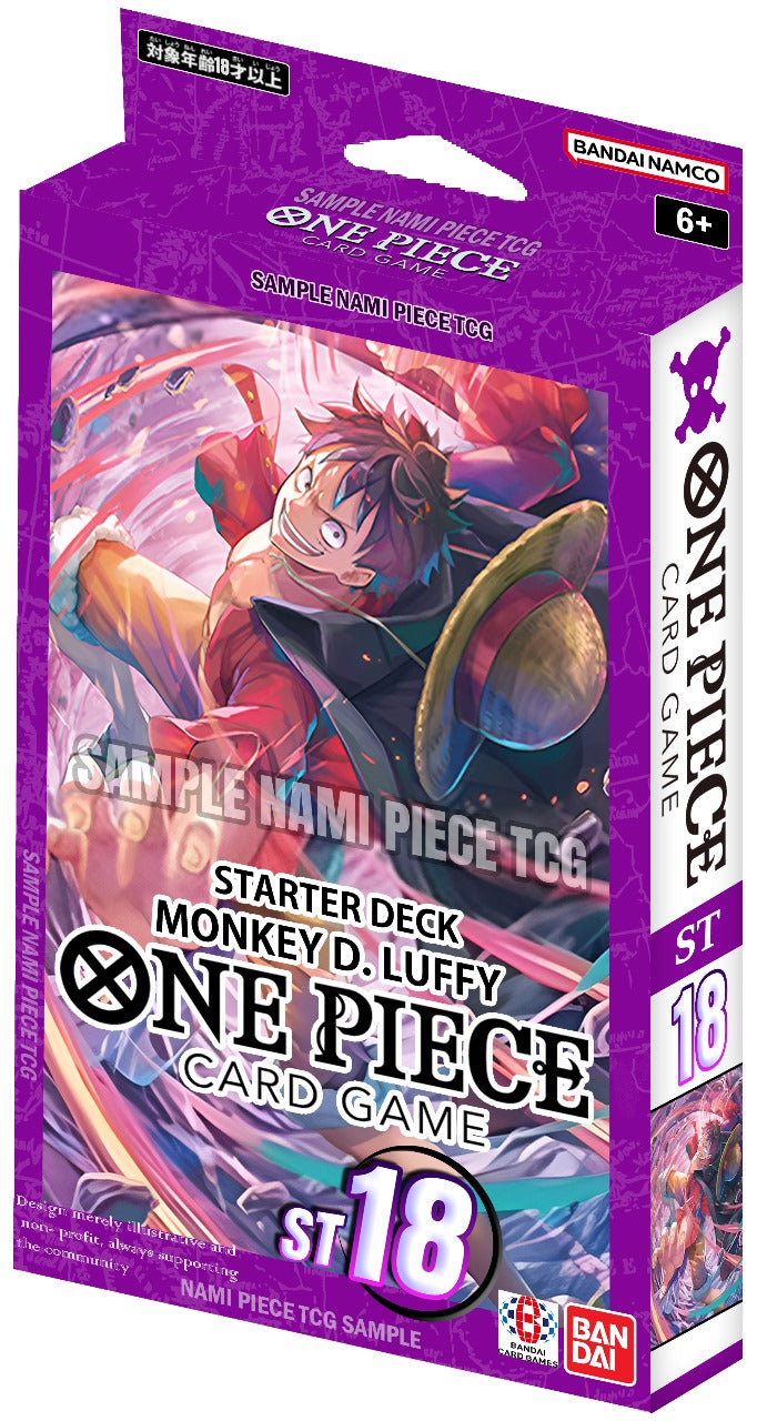 Paquete One Piece Starter Deck ST 15-16-17-18-19-20-Kantocards