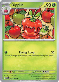 Dipplin 017/182 - Common - Reverse Holo-Kantocards