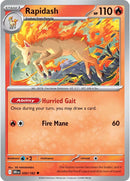 Rapidash 030/182 - Uncommon - Reverse Holo-Kantocards