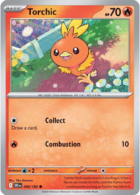 Torchic 040/182 - Common - Reverse Holo-Kantocards