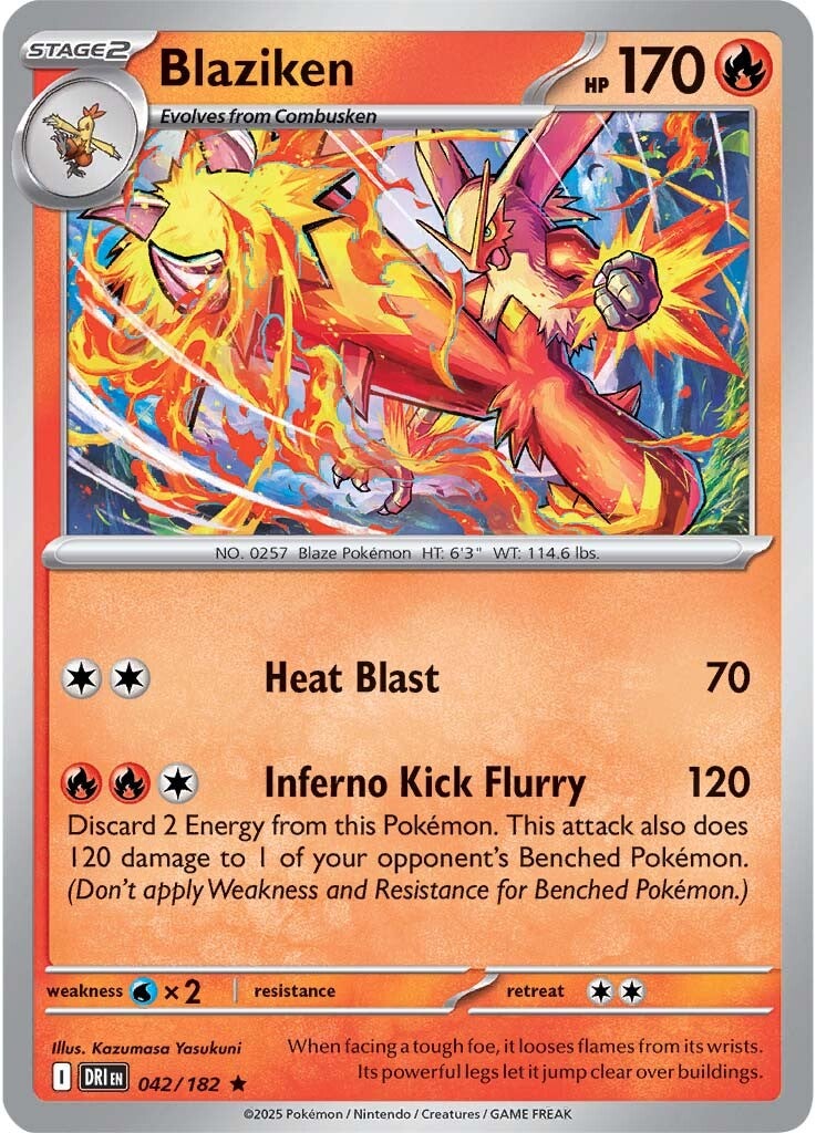 Blaziken 042/182 - Rare