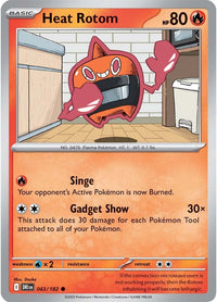 Heat Rotom 043/182 - Common - Reverse Holo-Kantocards