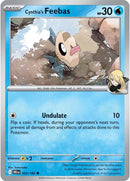Cynthia's Feebas 052/182 - Common - Reverse Holo-Kantocards