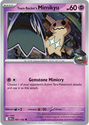 Team Rocket's Mimikyu 087/182 - Uncommon-Kantocards