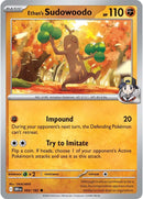 Ethan's Sudowoodo 093/182 - Common - Reverse Holo-Kantocards
