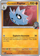 Team Rocket's Pupitar 095/182 - Common - Reverse Holo-Kantocards