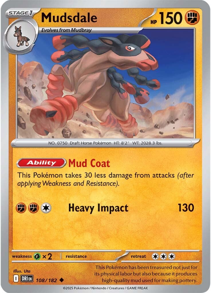 Mudsdale 108/182 - Uncommon
