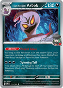 Team Rocket's Arbok 113/182 - Uncommon - Reverse Holo-Kantocards