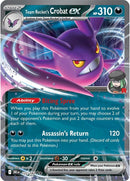 Team Rocket's Crobat ex 122/182 - Double Rare-Kantocards