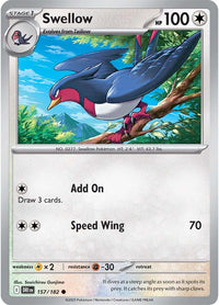 Swellow 157/182 - Common-Kantocards