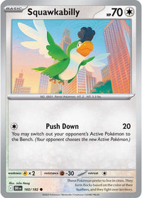 Squawkabilly 160/182 - Common - Reverse Holo-Kantocards