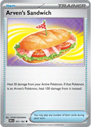 Arven's Sandwich 161/182 - Uncommon - Reverse Holo-Kantocards