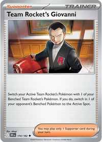 Team Rocket's Giovanni 174/182 - Uncommon-Kantocards