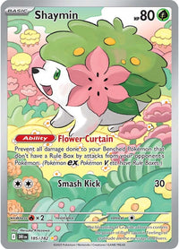 Shaymin 185/182 - Illustration Rare-Kantocards