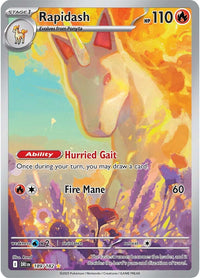 Rapidash 189/182 - Illustration Rare-Kantocards