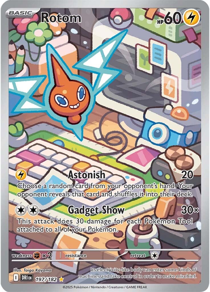 Rotom 197/182 - Illustration Rare