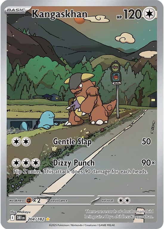 Kangaskhan 204/182 - Illustration Rare