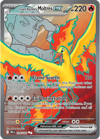 Team Rocket's Moltres ex 208/182 - Ultra Rare-Kantocards
