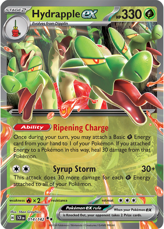 Hydrapple ex 014/142 - Double Rare