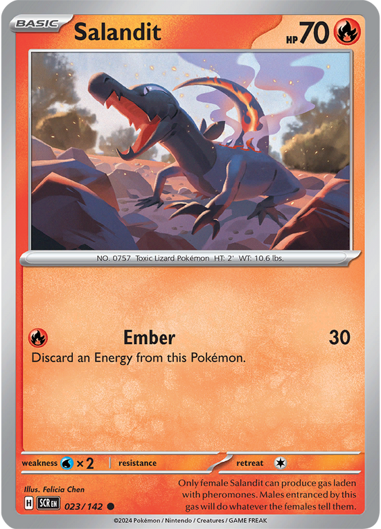 Salandit 023/142 - Common - Reverse Holo