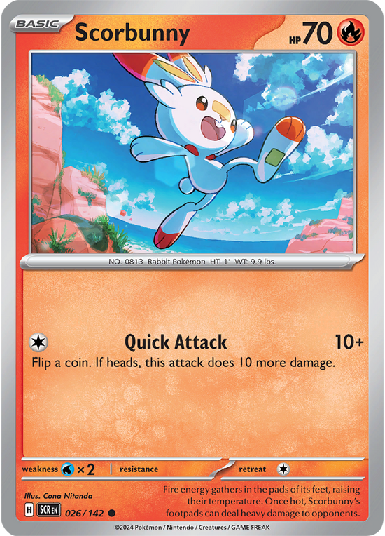 Scorbunny 026/142 - Common