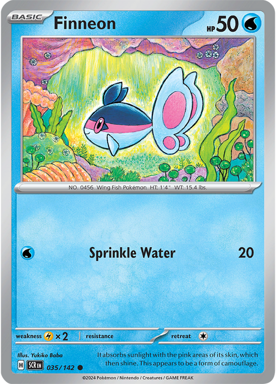 Finneon 035/142 - Common - Reverse Holo