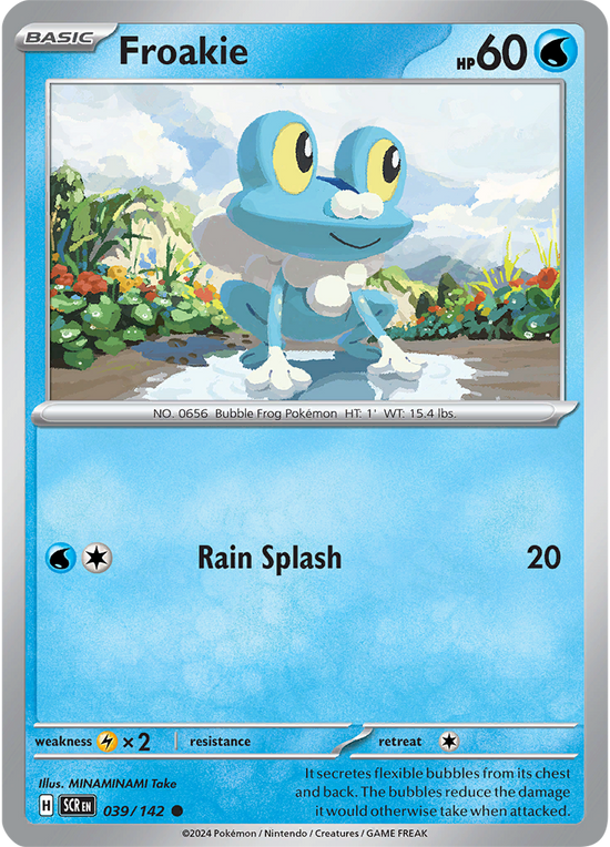Froakie 039/142 - Common - Reverse Holo