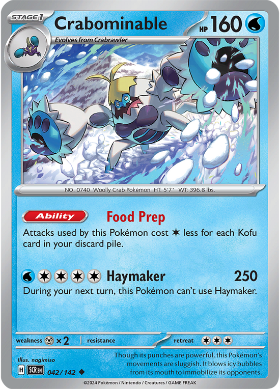 Crabominable 042/142 - Uncommon