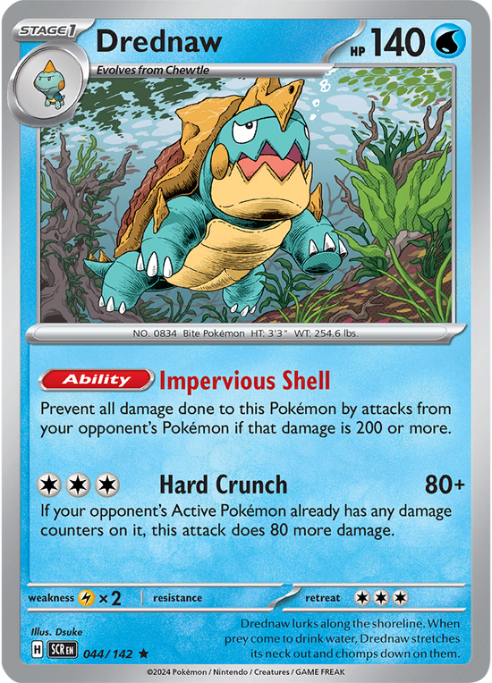 Drednaw 044/142 - Rare - Holo