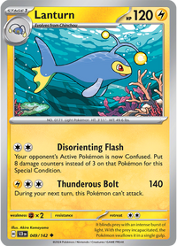 Lanturn 049/142 - Uncommon - Reverse Holo-Kantocards