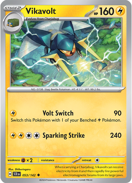 Vikavolt 053/142 - Uncommon - Reverse Holo