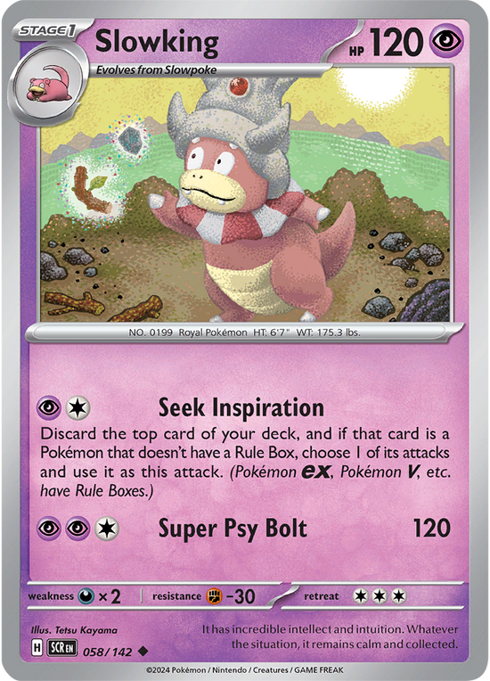 Slowking 058/142 - Uncommon - Reverse Holo