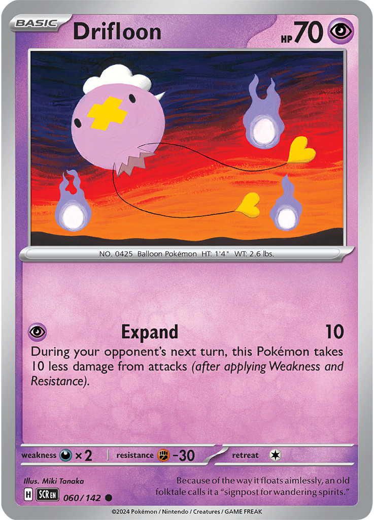 Drifloon 060/142 - Common - Reverse Holo