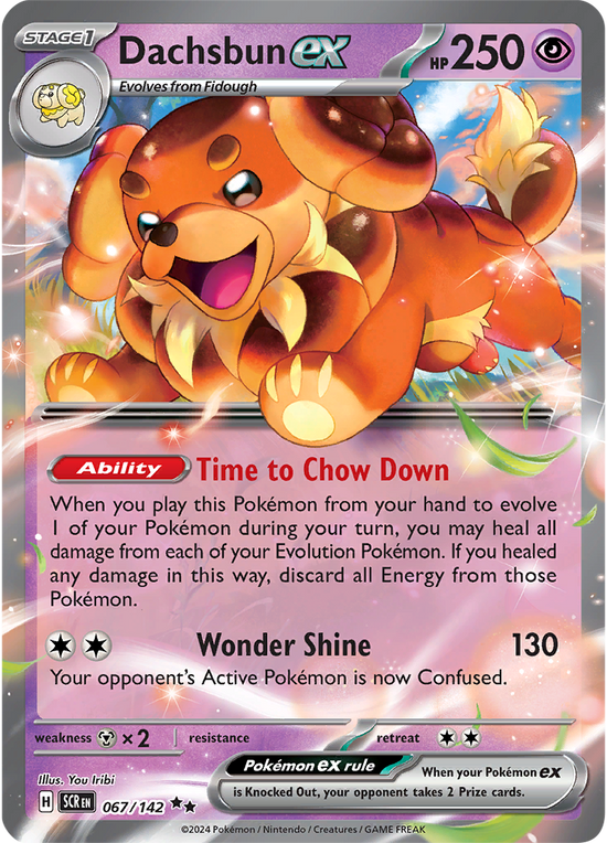 Dachsbun ex 067/142 - Double Rare (ESPAÑOL)
