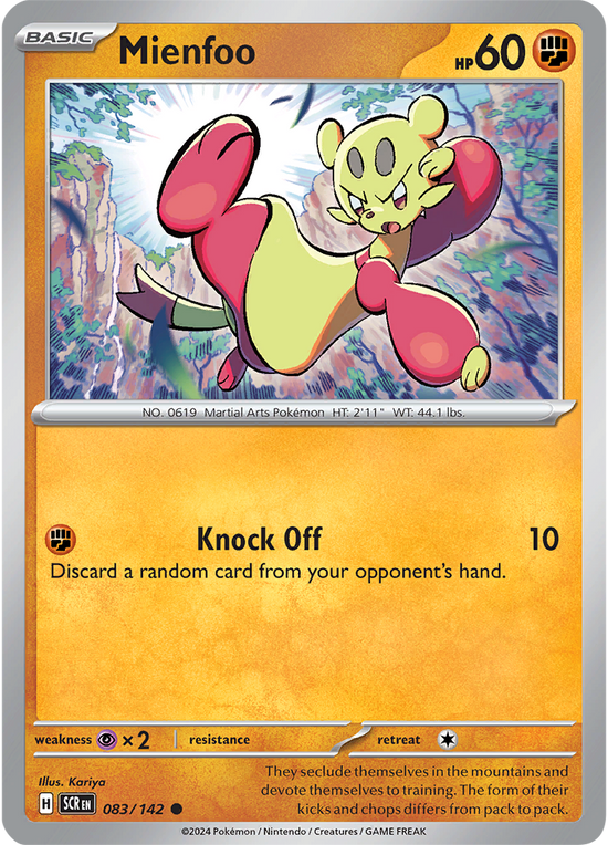 Mienfoo 083/142 - Common - Reverse Holo