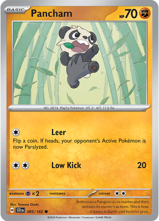 Pancham 085/142 - Common - Reverse Holo