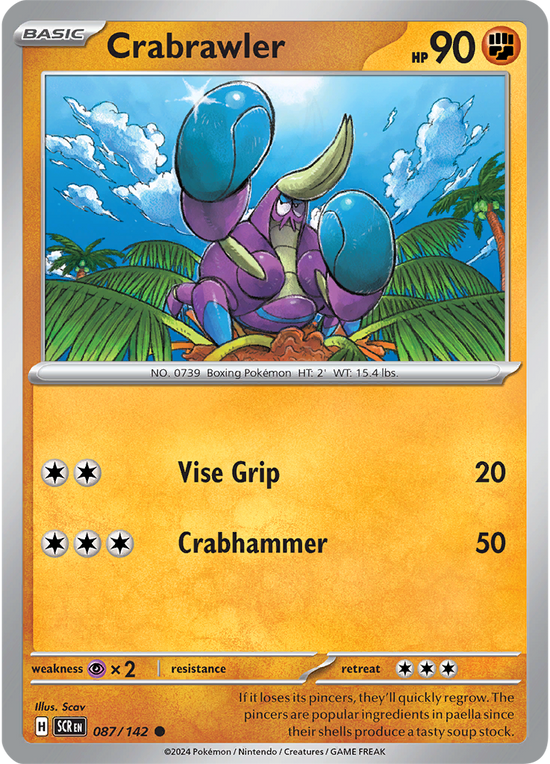 Crabrawler 087/142 - Common