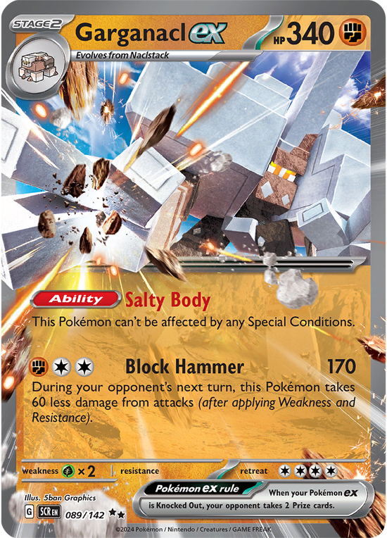 Garganacl ex 089/142 - Double Rare (ESPAÑOL)
