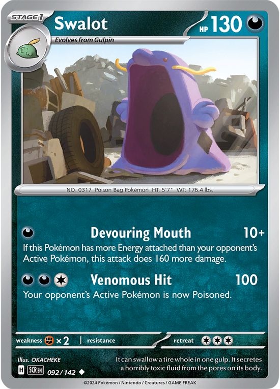 Swalot 092/142 - Uncommon