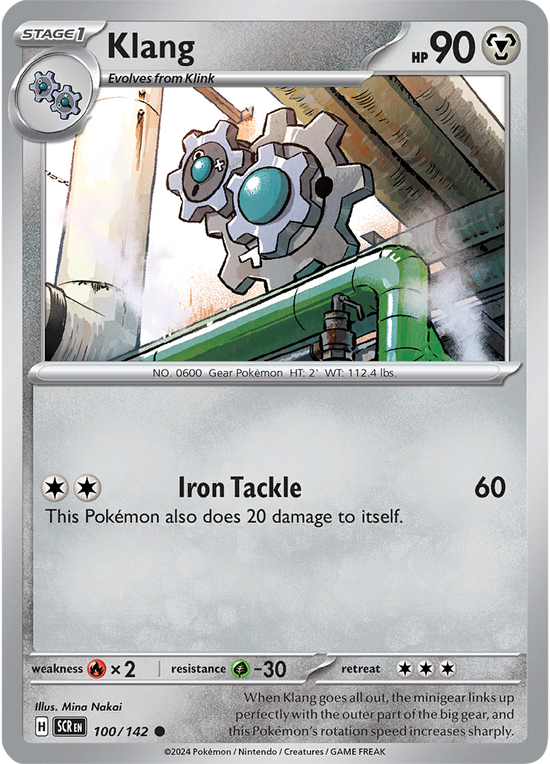 Klang 100/142 - Common - Reverse Holo