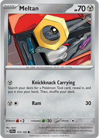 Meltan 103/142 - Common - Reverse Holo-Kantocards