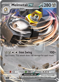 Melmetal ex 105/142 - Double Rare-Kantocards