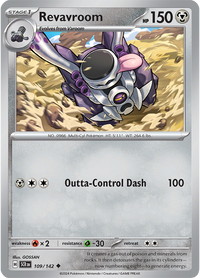 Revavroom 109/142 - Uncommon - Reverse Holo-Kantocards