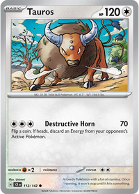 Tauros 112/142 - Common-Kantocards