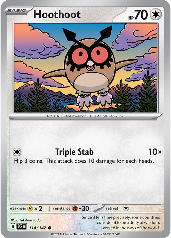 Hoothoot 114/142 - Common